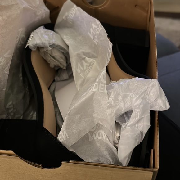 NWT! Madden NYC Women's Illie City Black Ankle Strap Block Heel Sandals 9.5 - Picture 13 of 13